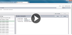 How to setup and use an Integrated Audio Provider in Adobe Connect (Plays Video Tutorial)